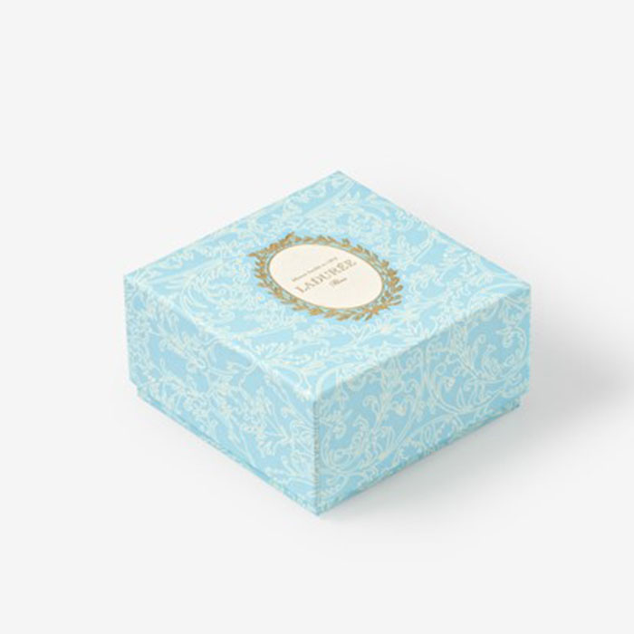 Arabesque 8 Macarons Gift Box Blue
